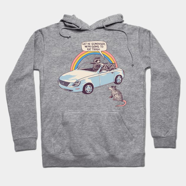 Get In Scavenger Hoodie by Hillary White Rabbit